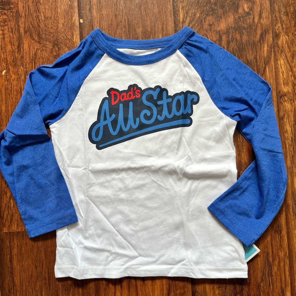 NEW! Dad's All Star Long Sleeve Tee